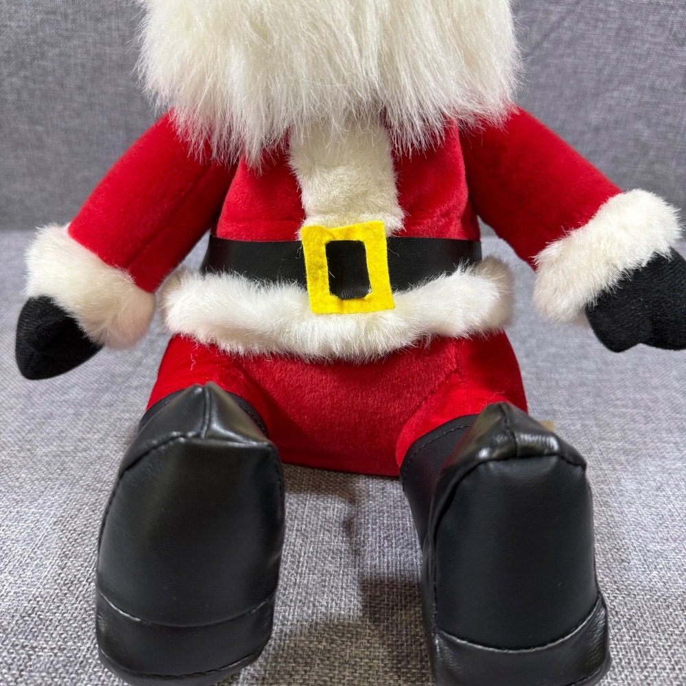 VTG Gemmy Santa Animated "Santa Claus Is Coming To Town Light Up Cheeks Untested - Picture 3 of 12